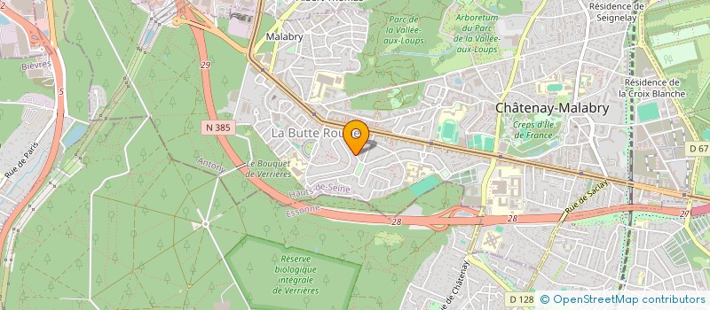 localisation de l'entreprise CISKO SERVICES à CHATENAY-MALABRY