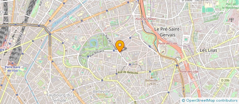 localisation de l'entreprise CISS SARL  PARIS