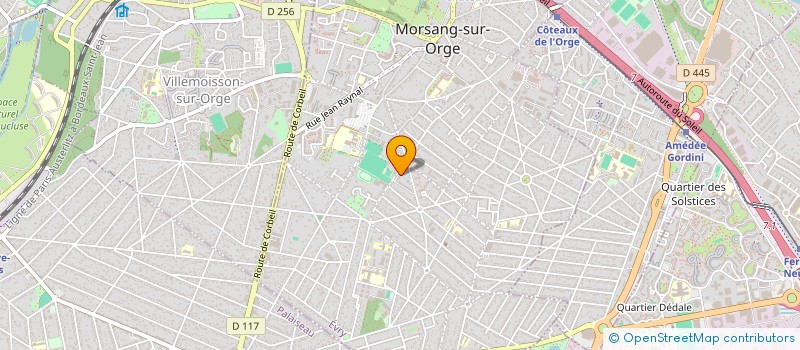 localisation de l'entreprise CISSE DRIVER à MORSANG-SUR-ORGE