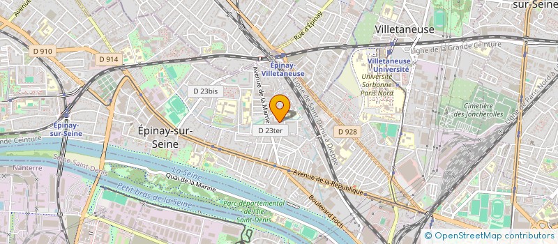 localisation de l'entreprise CISSE SPEED à EPINAY-SUR-SEINE
