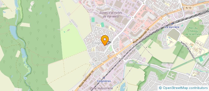 localisation de l'entreprise CISSEA VTC  COIGNIERES