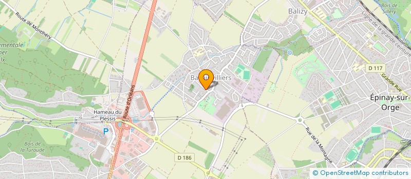 localisation de l'entreprise CISSOKHO DRIVE  BALLAINVILLIERS