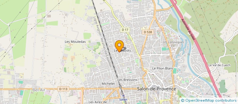 localisation de l'entreprise CISSOU  SALON-DE-PROVENCE