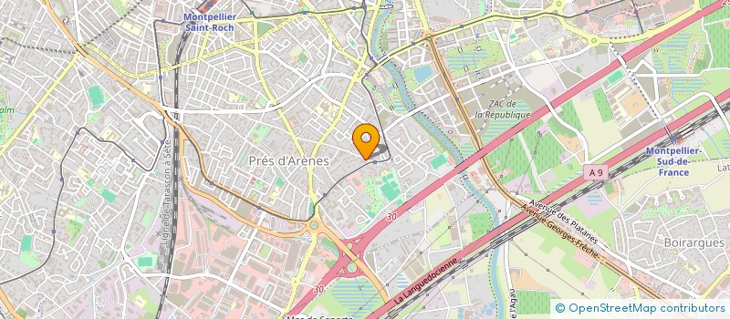 localisation de l'entreprise CISSOU BOYS à MONTPELLIER