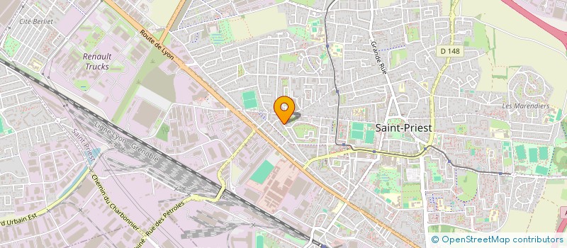 localisation de l'entreprise CISTEM à SAINT-PRIEST