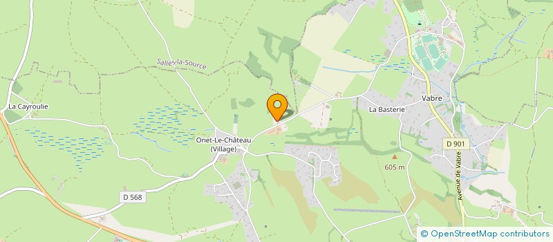 localisation de l'entreprise CISTERCIENS EN ROUERGUE à ONET-LE-CHATEAU