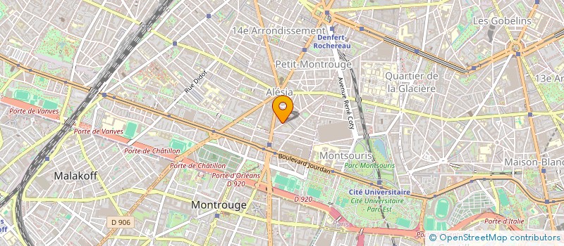 localisation de l'entreprise CISTROM  PARIS