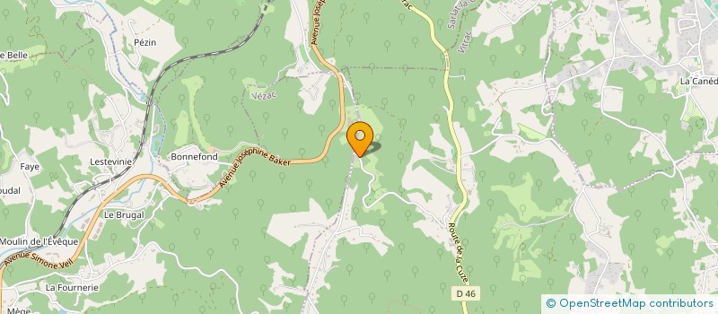 localisation de l'entreprise CISTUS  VITRAC