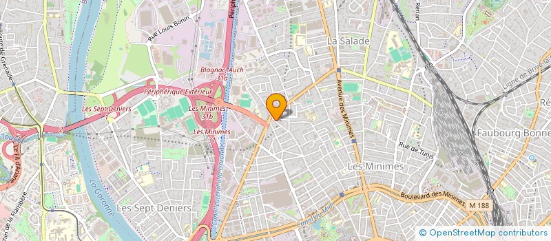 localisation de l'entreprise CISTUS à TOULOUSE