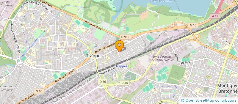 localisation de l'entreprise CIT à TRAPPES