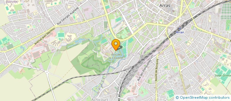 localisation de l'entreprise CIT BUSINESS à ARRAS