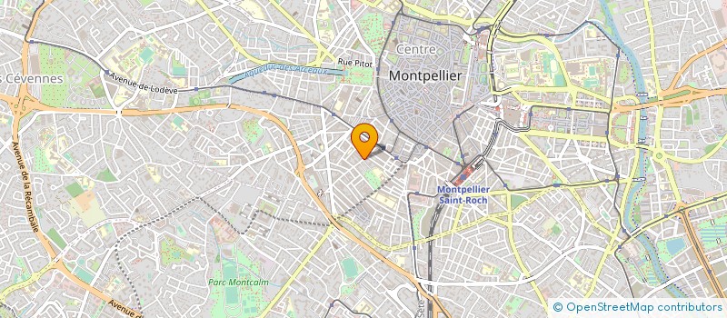 localisation de l'entreprise CIT COPIES INTERNET TELEPHONIE à MONTPELLIER