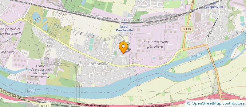 localisation de l'entreprise CIT EMBALLAGES à PORCHEVILLE