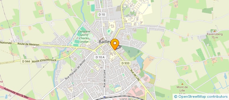 localisation de l'entreprise CIT FLANDRES à BAILLEUL