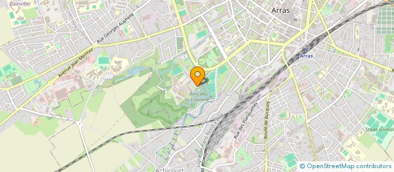 localisation de l'entreprise CIT LOISIRS à ARRAS