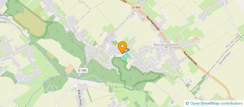 localisation de l'entreprise CITA-PARC  RACQUINGHEM