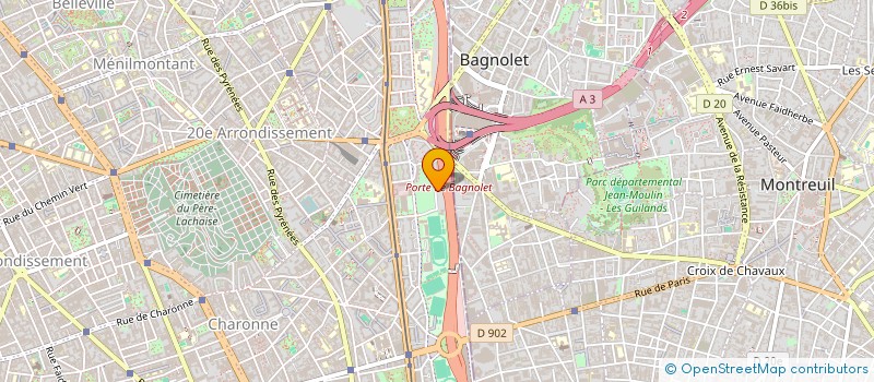 localisation de l'entreprise CITACAR  PARIS