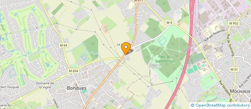 localisation de l'entreprise CITADEL  BONDUES