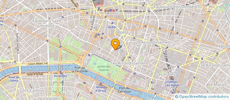 localisation de l'entreprise CITADEL INVESTMENT OPPCI  PARIS