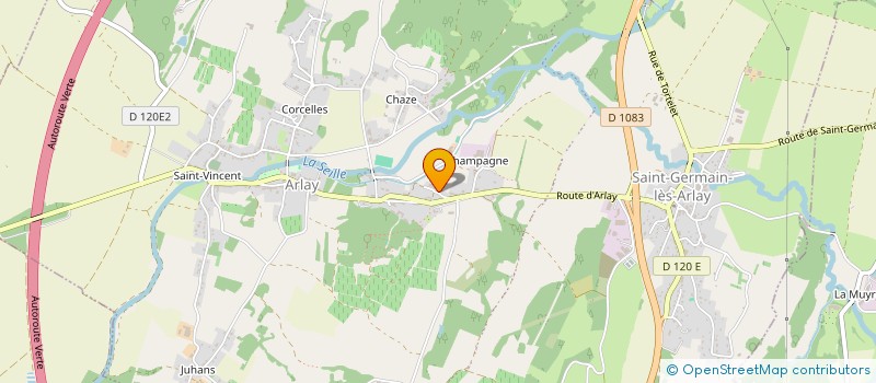 localisation de l'entreprise CITADELLE DE CAROUGE  ARLAY