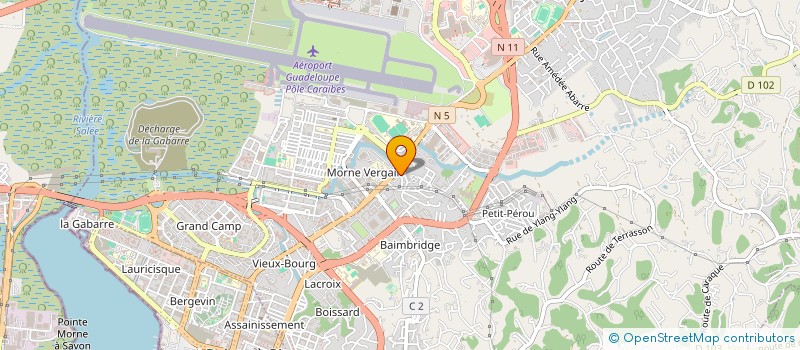 localisation de l'entreprise CITADELLE TRANSFERT EXPRESS à LES ABYMES