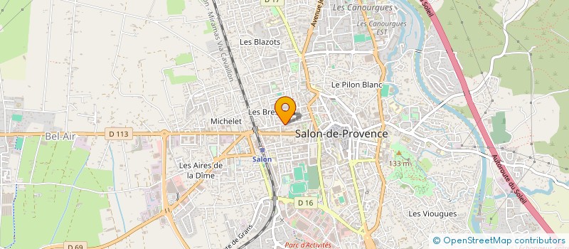 localisation de l'entreprise CITADINE à SALON-DE-PROVENCE