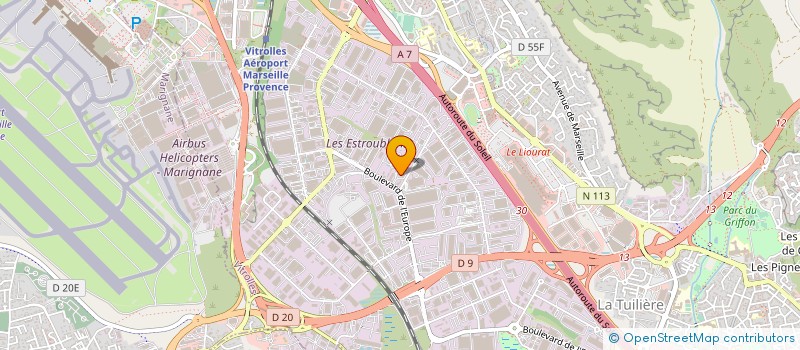 localisation de l'entreprise CITAIX à VITROLLES