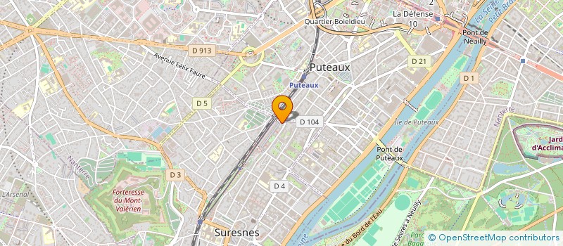 localisation de l'entreprise CITAME à SURESNES