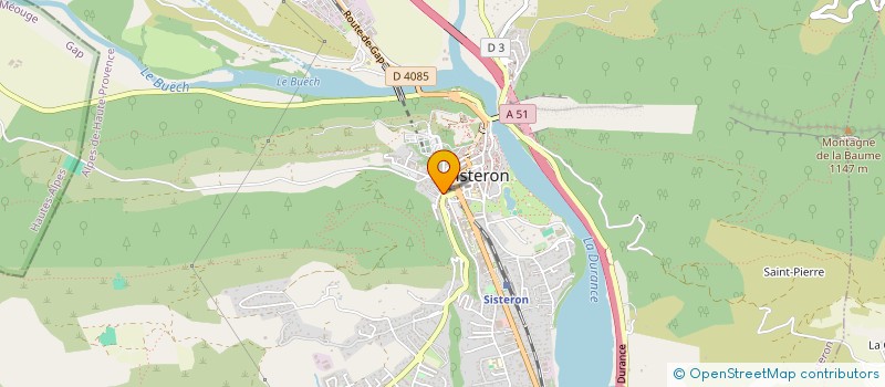 localisation de l'entreprise CITASOIF à SISTERON