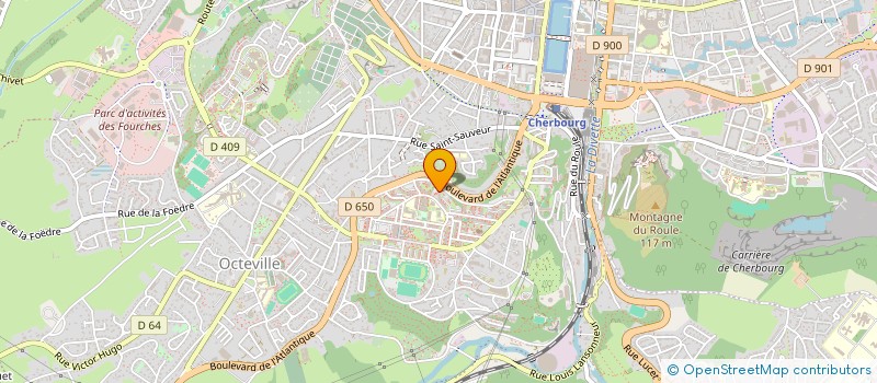 localisation de l'entreprise CITATIONS  CHERBOURG-EN-COTENTIN