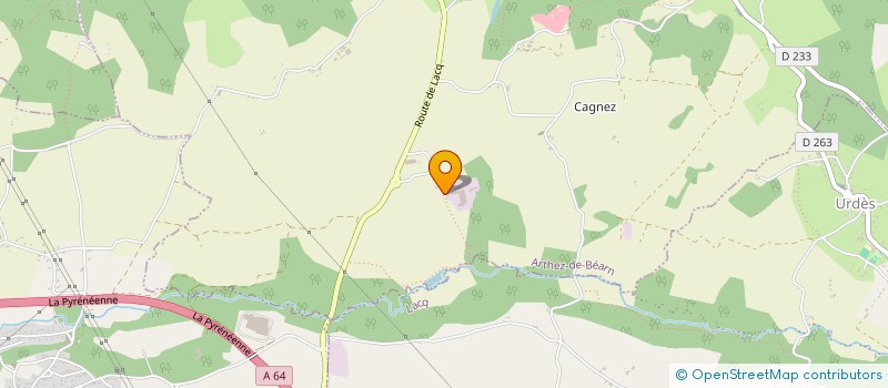 localisation de l'entreprise CITBA ENERGIES  ARTHEZ-DE-BEARN
