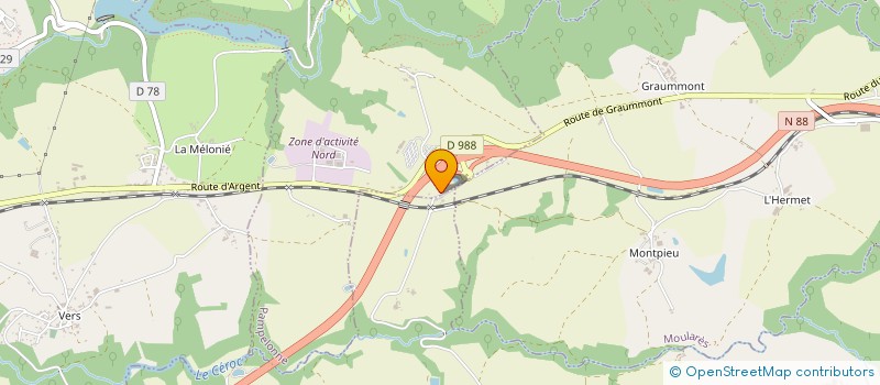 localisation de l'entreprise CITCDM  PAMPELONNE