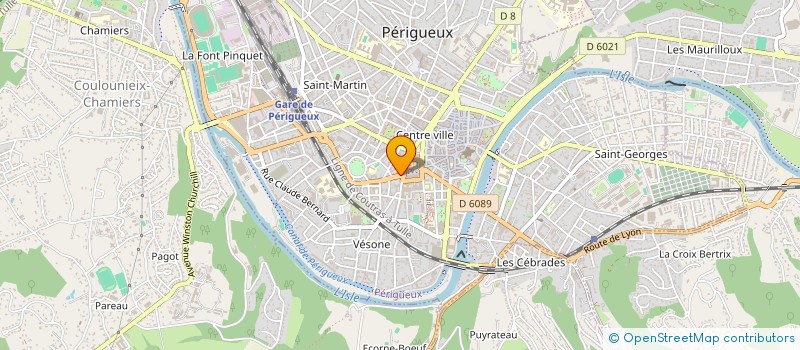 localisation de l'entreprise CITE 2 BIS à PERIGUEUX