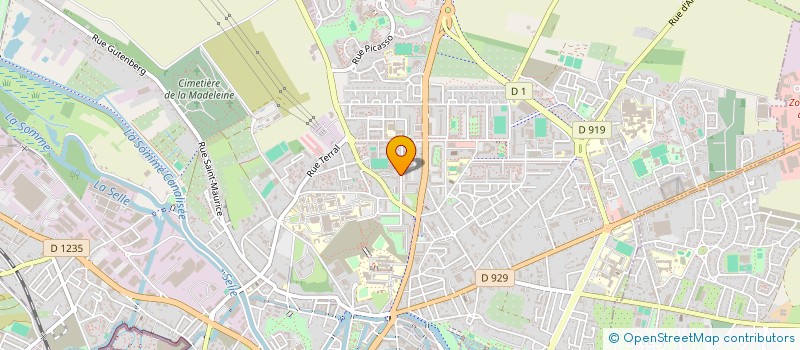 localisation de l'entreprise CITE CARTER à AMIENS