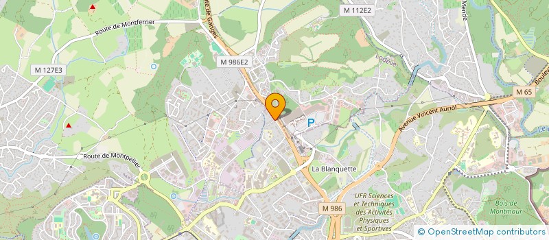 localisation de l'entreprise CITE CITOYENNE à MONTPELLIER
