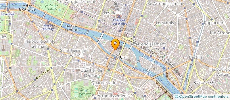 localisation de l'entreprise CITE CONSEIL  PARIS