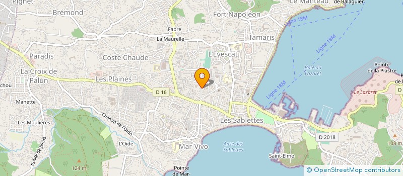 localisation de l'entreprise CITE CONVIVIALE à LA SEYNE-SUR-MER