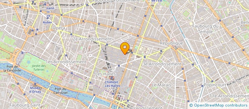 localisation de l'entreprise CITE DES 1000 SAVEURS  PARIS