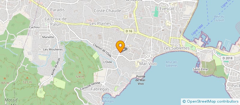 localisation de l'entreprise CITE DES ARTS à LA SEYNE-SUR-MER