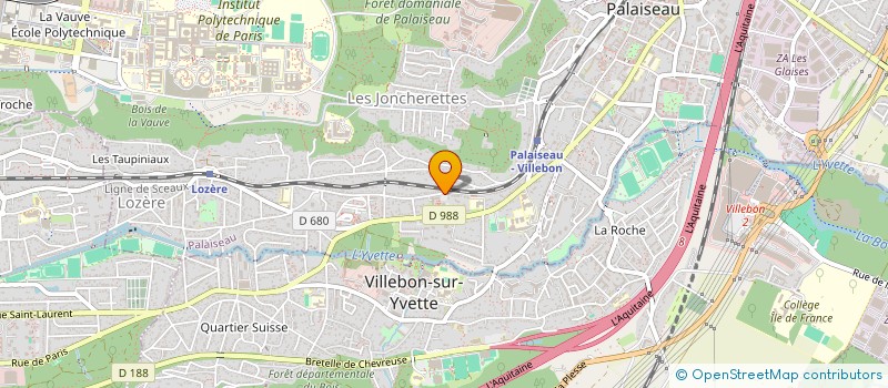 localisation de l'entreprise CITE DES DROITS DES FEMMES  PALAISEAU