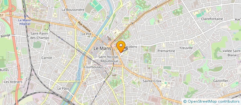 localisation de l'entreprise CITE DES ENFANTS LE MANS  LE MANS