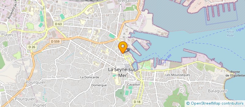 localisation de l'entreprise CITE DU NUMERIQUE à LA SEYNE-SUR-MER