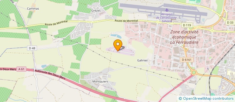 localisation de l'entreprise CITE ENERGIE à CARCASSONNE