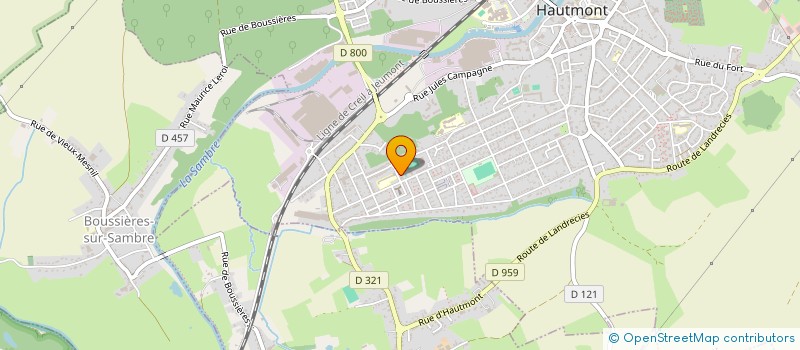 localisation de l'entreprise CITE FRUIT à HAUTMONT