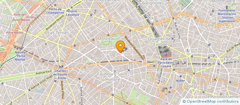 localisation de l'entreprise CITE INVESTISSEMENTS SA  PARIS