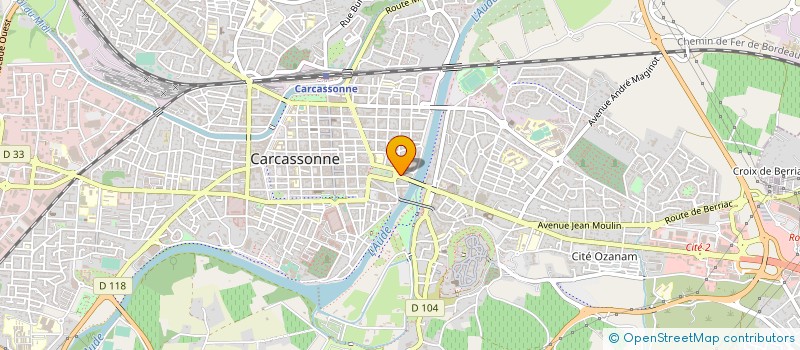 localisation de l'entreprise CITE KEBAB à CARCASSONNE