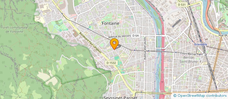 localisation de l'entreprise CITE-LENINE  FONTAINE