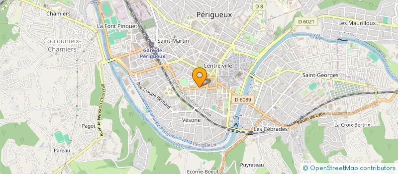 localisation de l'entreprise CITE LOC 24 à PERIGUEUX