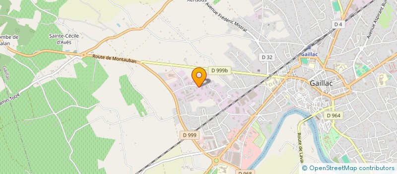 localisation de l'entreprise CITE MEDIA à GAILLAC