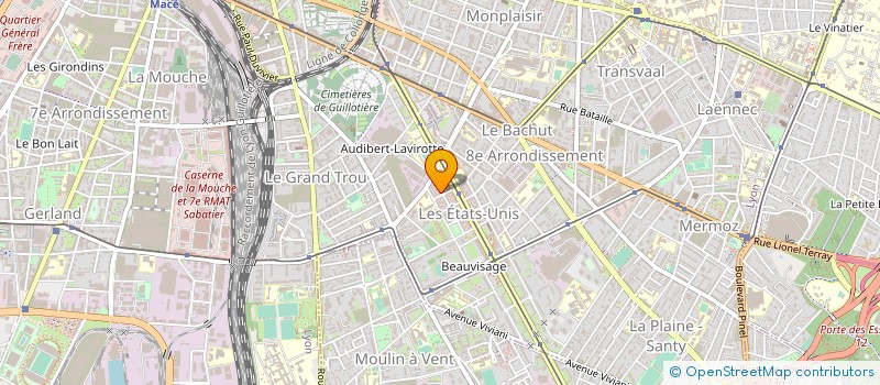 localisation de l'entreprise CITE MUSEE TONY GARNIER à LYON